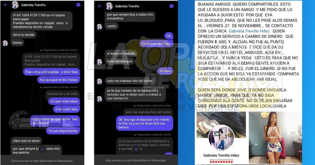 Pagó por un “acostón” y lo estafaron