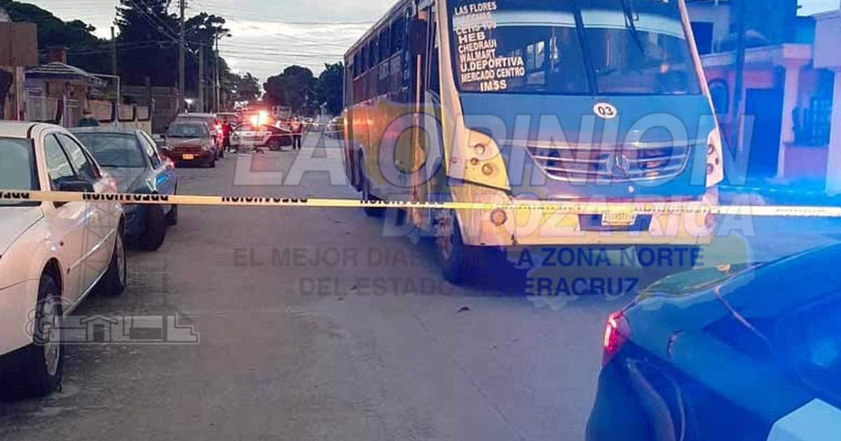 Joven motociclista muere en accidente en Tampico