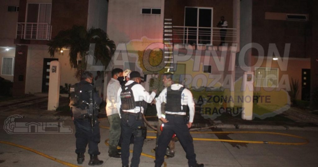 Muere un hombre en incendio en Poza Rica