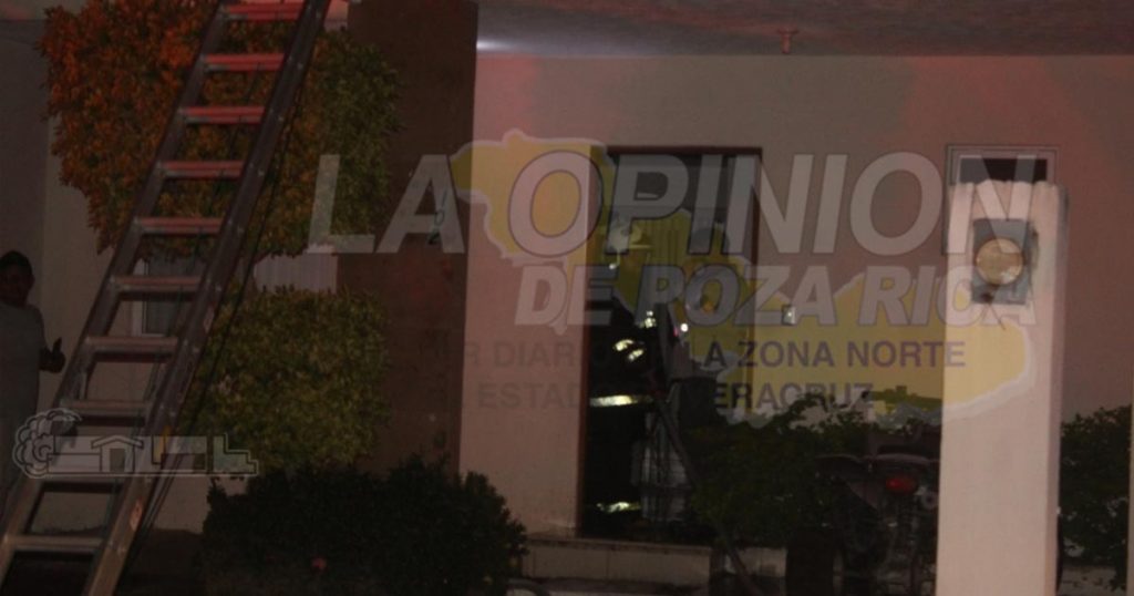 Muere un hombre en incendio en Poza Rica