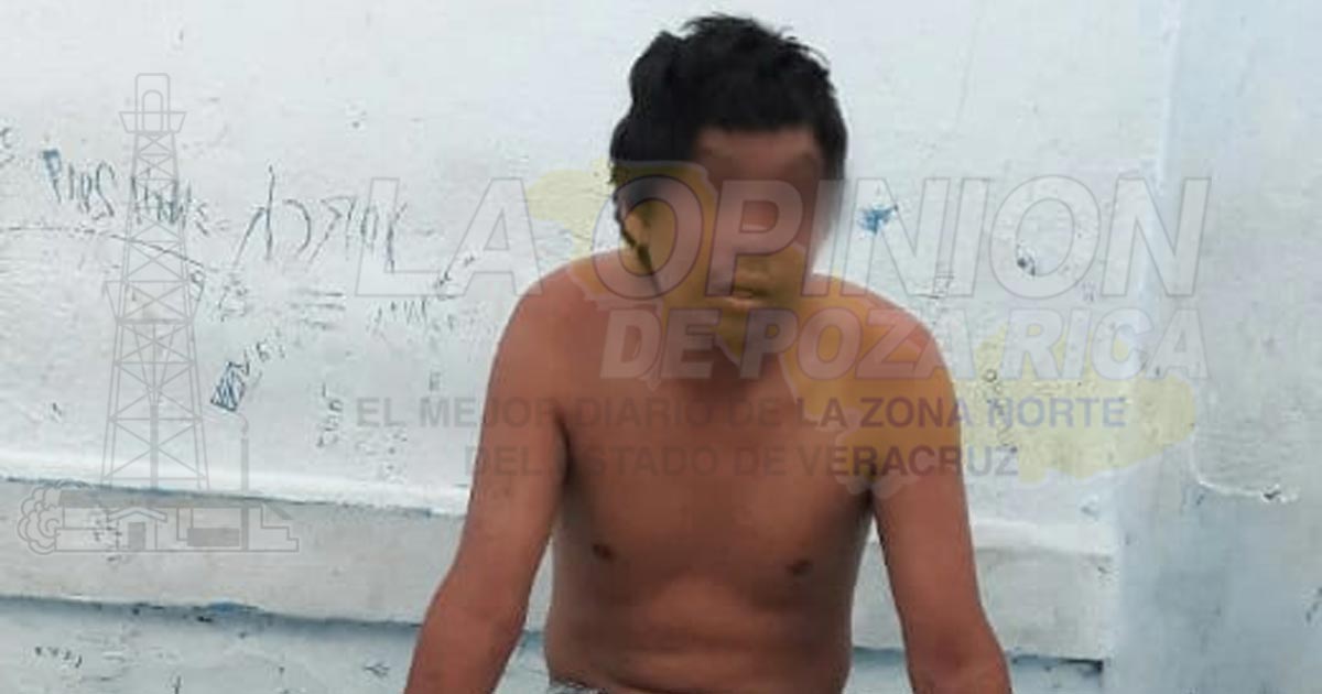 Sujeto detenido por ebrio y rijoso