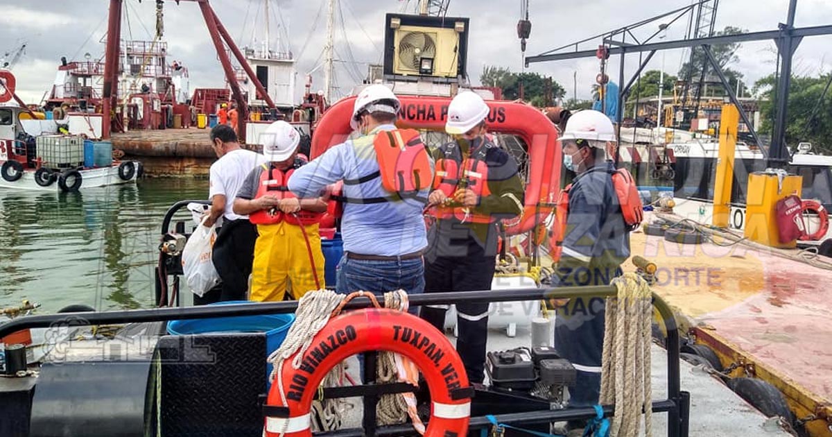Ingresa frente frío; cierran puerto de Tuxpan