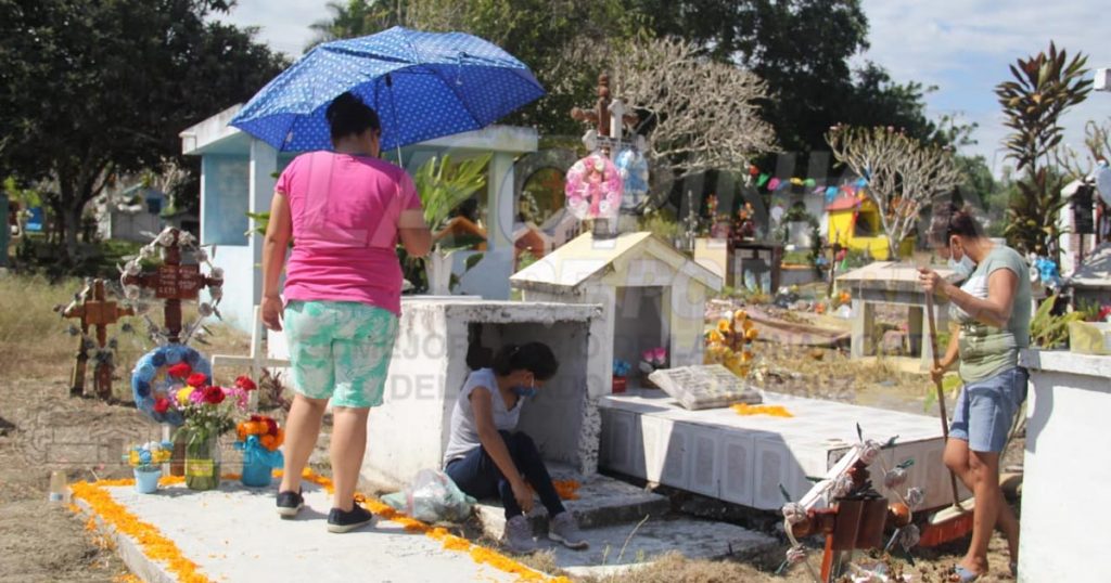 Un día de muertos sin algarabía