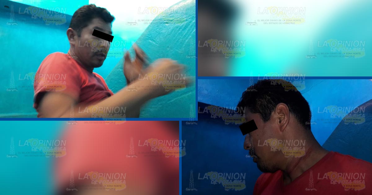 Detienen a ebrio y agresivo sujeto