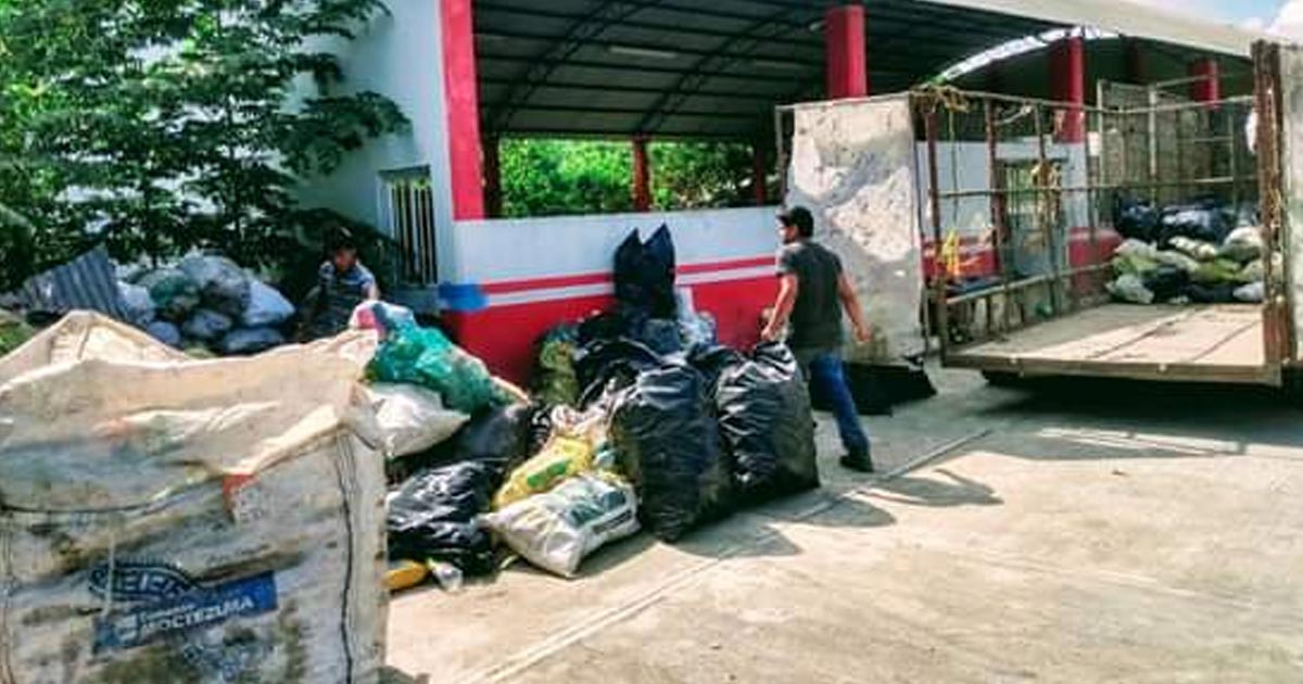 Reciclaje comunitario, proyecto que impulsan en Cazones