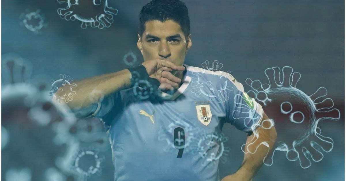 Luis Suárez da positivo a COVID-19