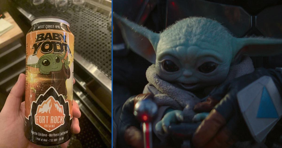 Baby Yoda tiene su propia cerveza y vas a querer probarla