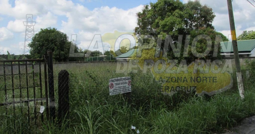 Lotes baldíos, de constante riesgo