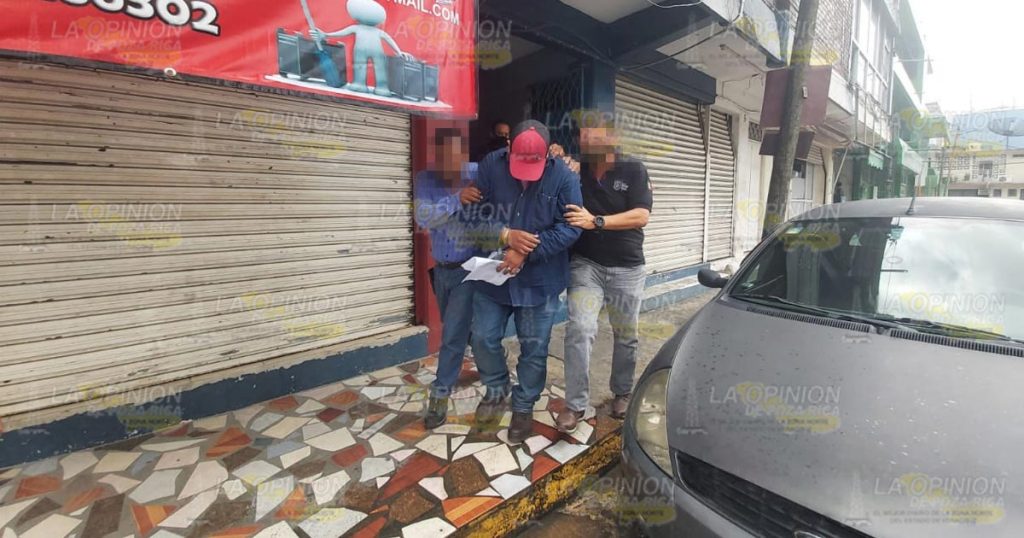 Ministeriales detienen a un hombre que violaba a sus hijos en Poza Rica