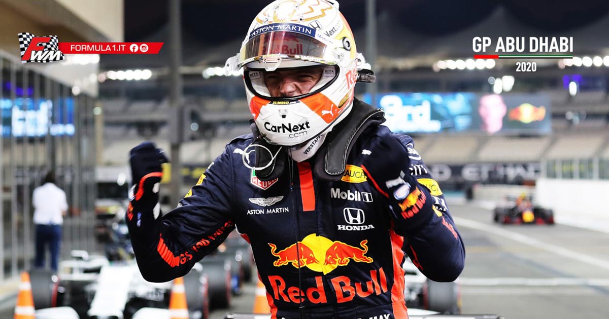 Verstappen gana el GP Abu Dhabi; “Checo” abandona por falla mecánica
