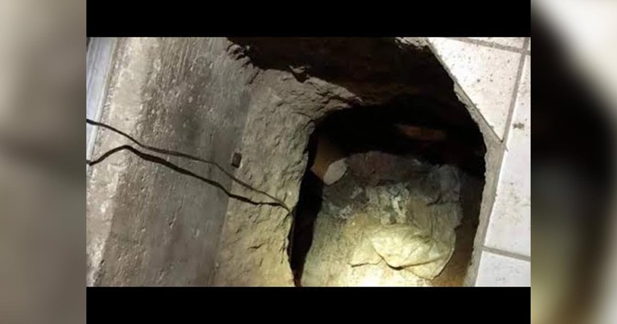 Albañil construye un “túnel del amor” que lo dirige a la casa de su amante