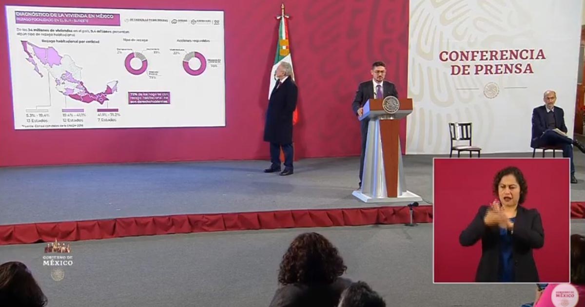 Lanzan plan para viviendas con rezago y abandonadas