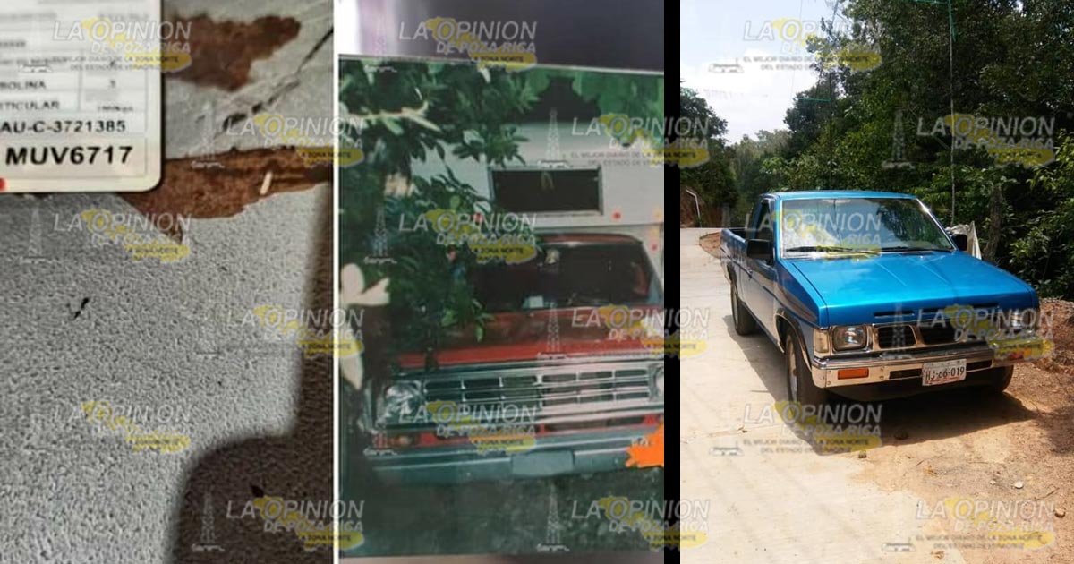Roban dos camionetas en Calnali