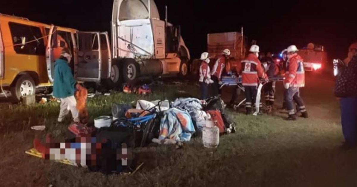 Carreterazo en ciudad Victoria Tamaulipas