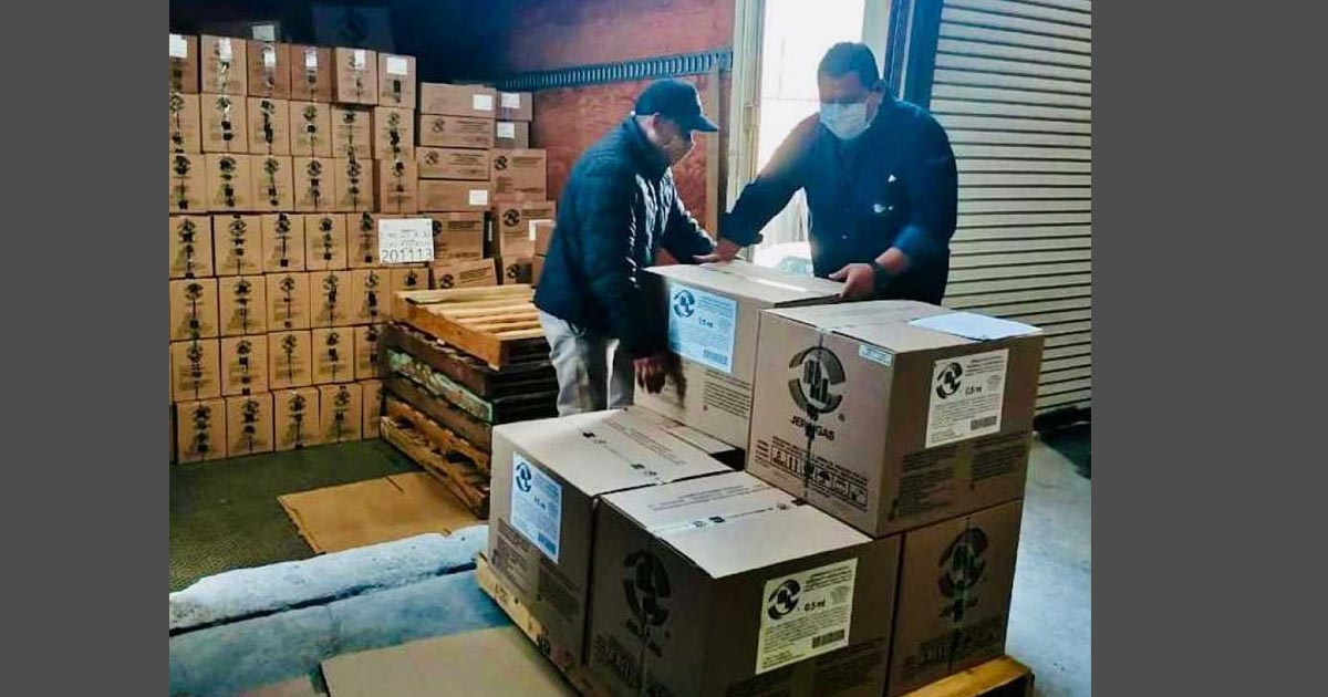 Coahuila recibió jeringas y diluyentes para la aplicación de la vacuna contra la COVID-19
