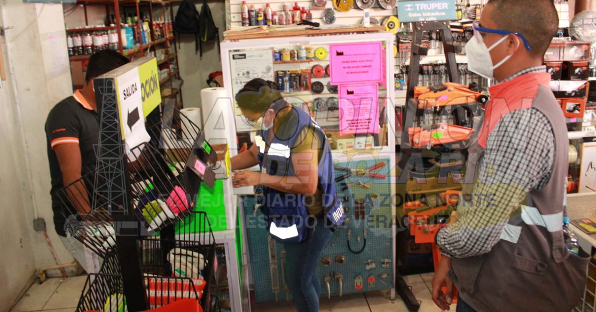 Comercio sobrevive a pesar de la pandemia en Coatzintla