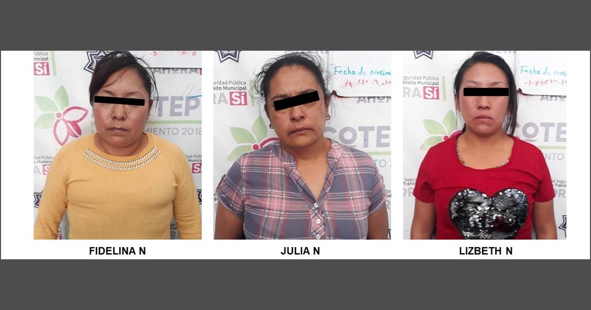 Detienen a banda de farderos en Xico