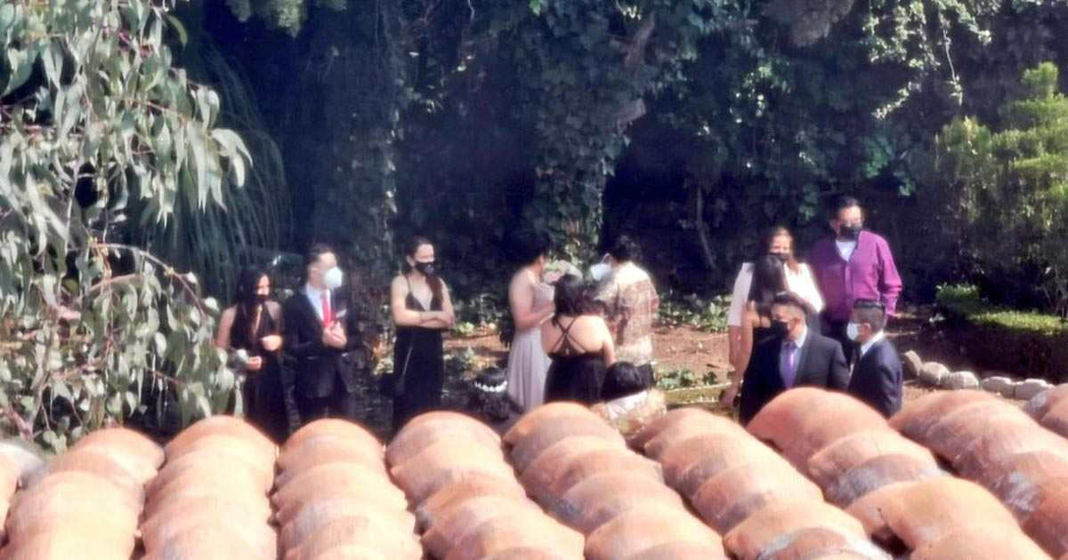 Captan boda para 300 personas en Naucalpan