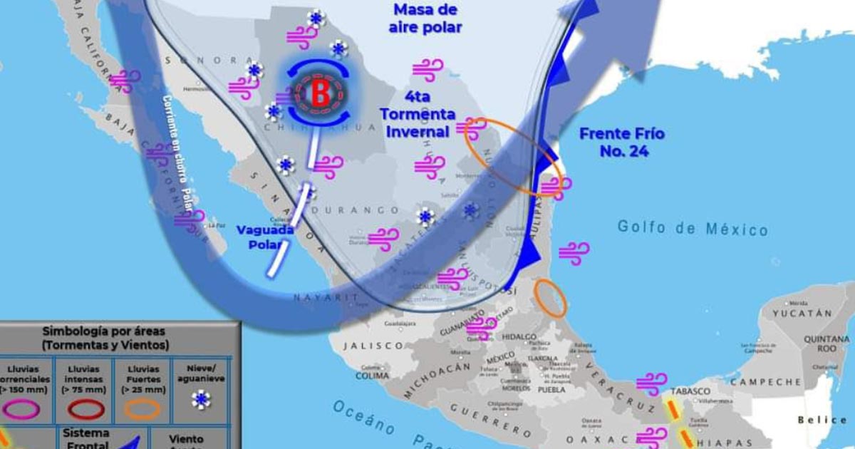 Activan alerta gris en Veracruz