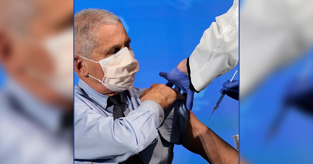 Anthony Fauci estrena vacuna anti-COVID de Moderna
