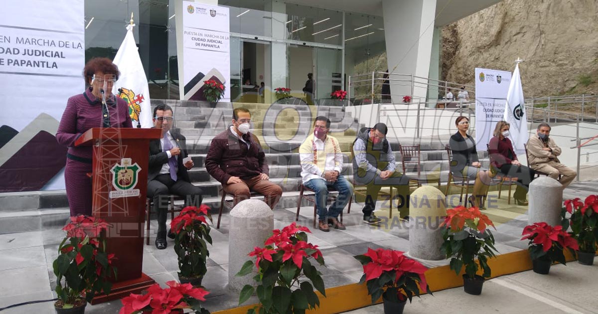 Inauguran ciudad judicial en Papantla