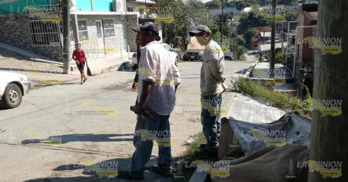 Intimidan a empleado de limpia pública