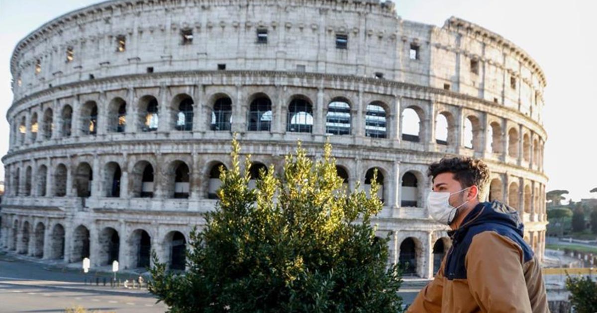 Nueva cepa de COVID-19 llega a Italia