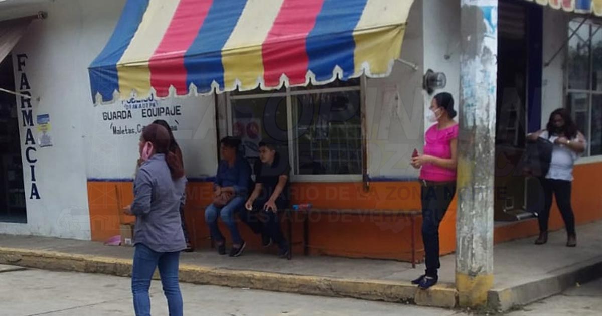 Sin taxis rutas de Cazones a Poza Rica