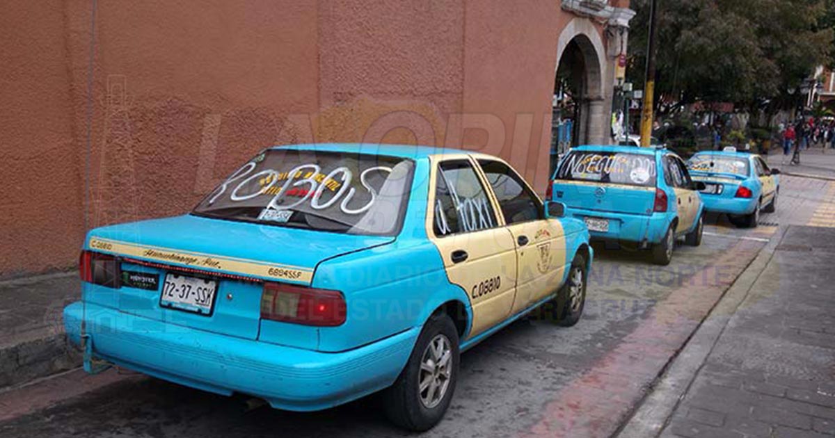 Limitan el servicio de taxis