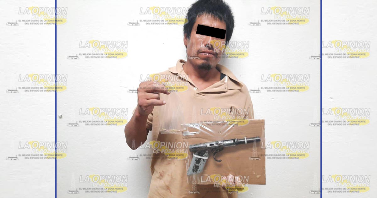 Empistolado amenaza a su vecino