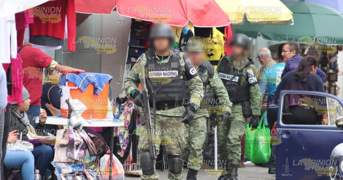 Aseguran pirotecnia en Coatzintla, en operativo conjunto