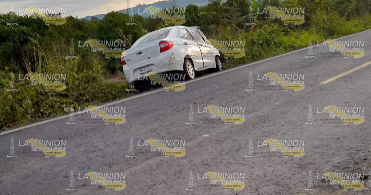 Médico de Cerro Azul sufre aparatoso accidente