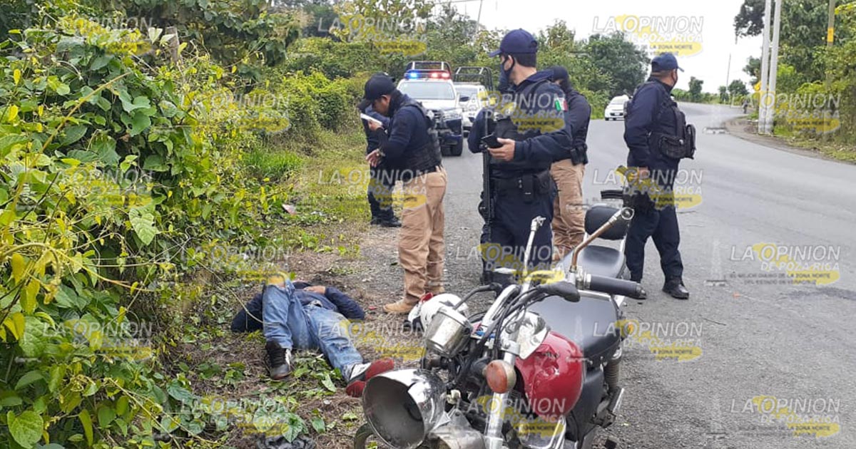 Motociclista herido al derrapar sobre el libramiento Bicentenario
