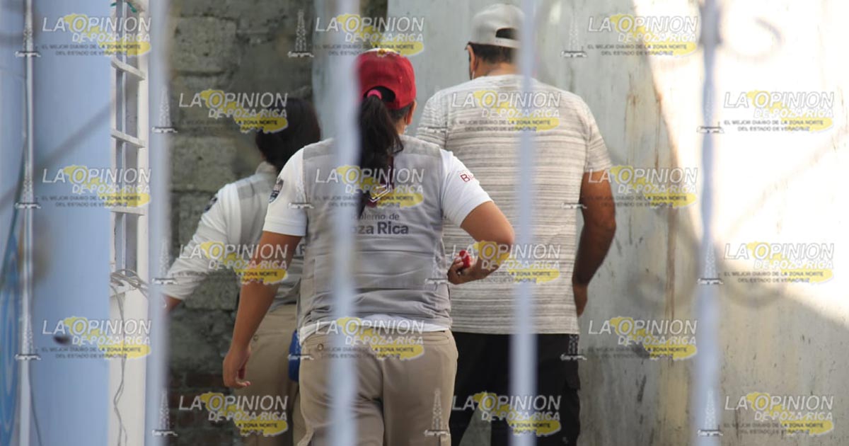 Murió frente a sus familiares