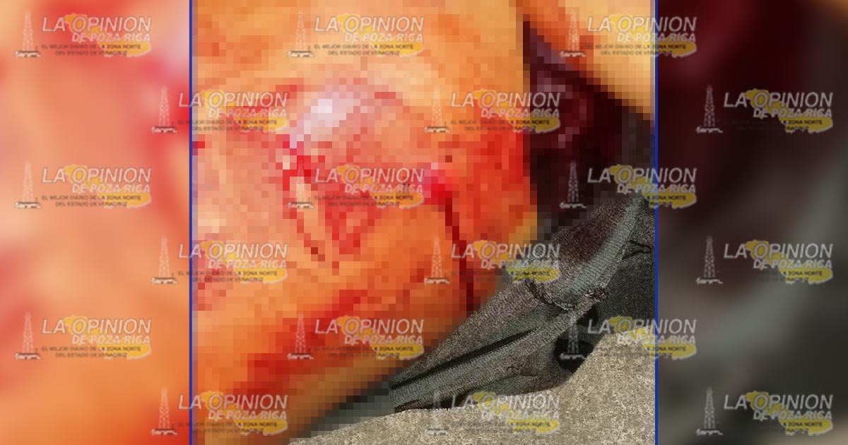 Navajean a joven en Tlapacoyan