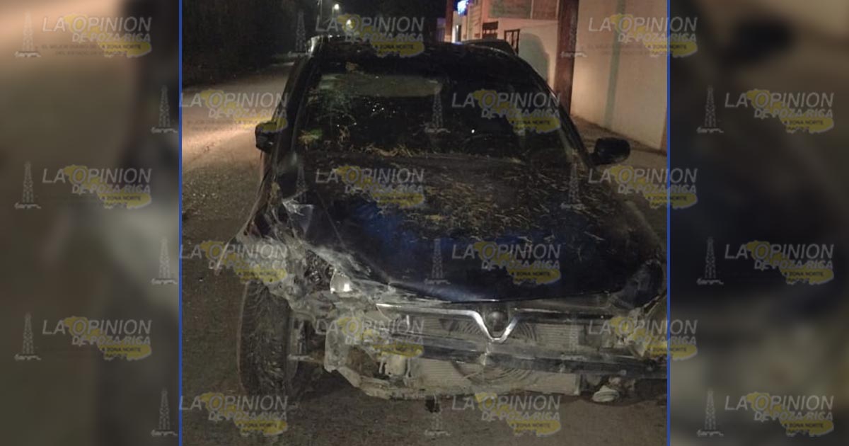 Se impacta en un muro de contención