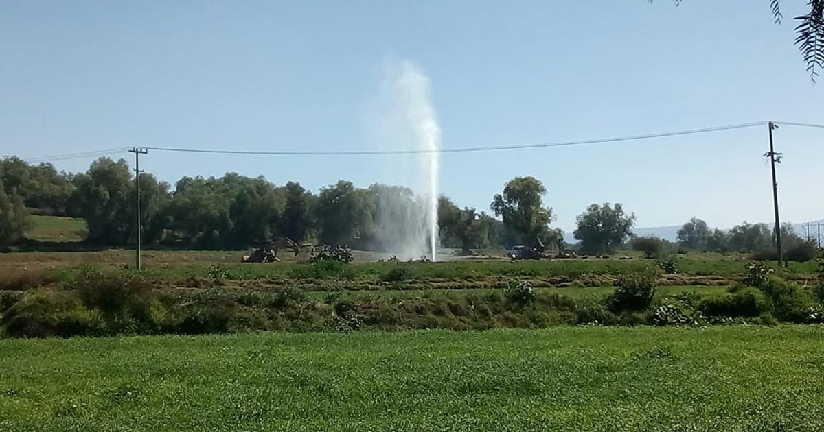 Reportan fuga en un ducto de Tlahuelilpan (Video)