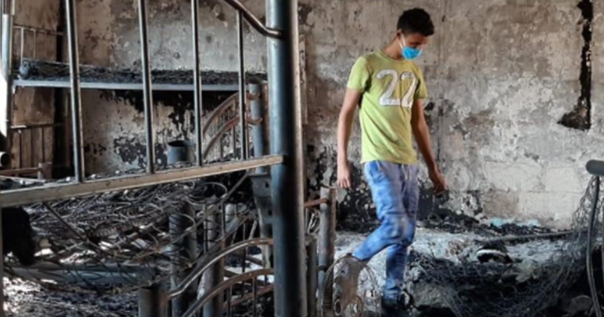 Se quema casa hogar El Buen Samaritano en Veracruz