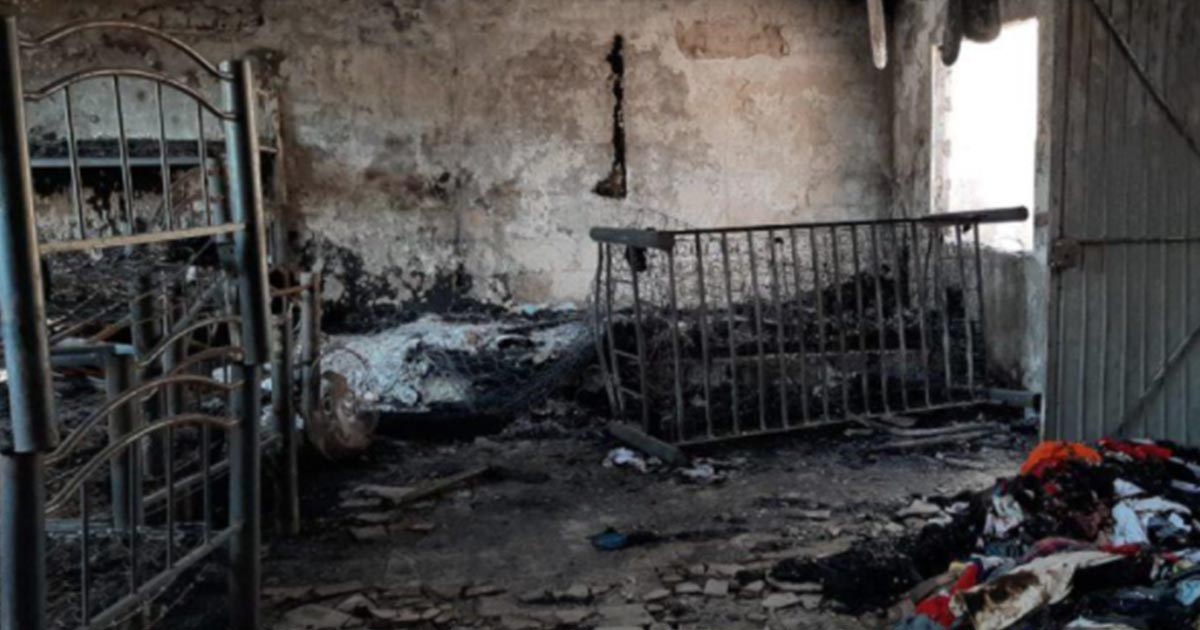 Se quema casa hogar El Buen Samaritano en Veracruz