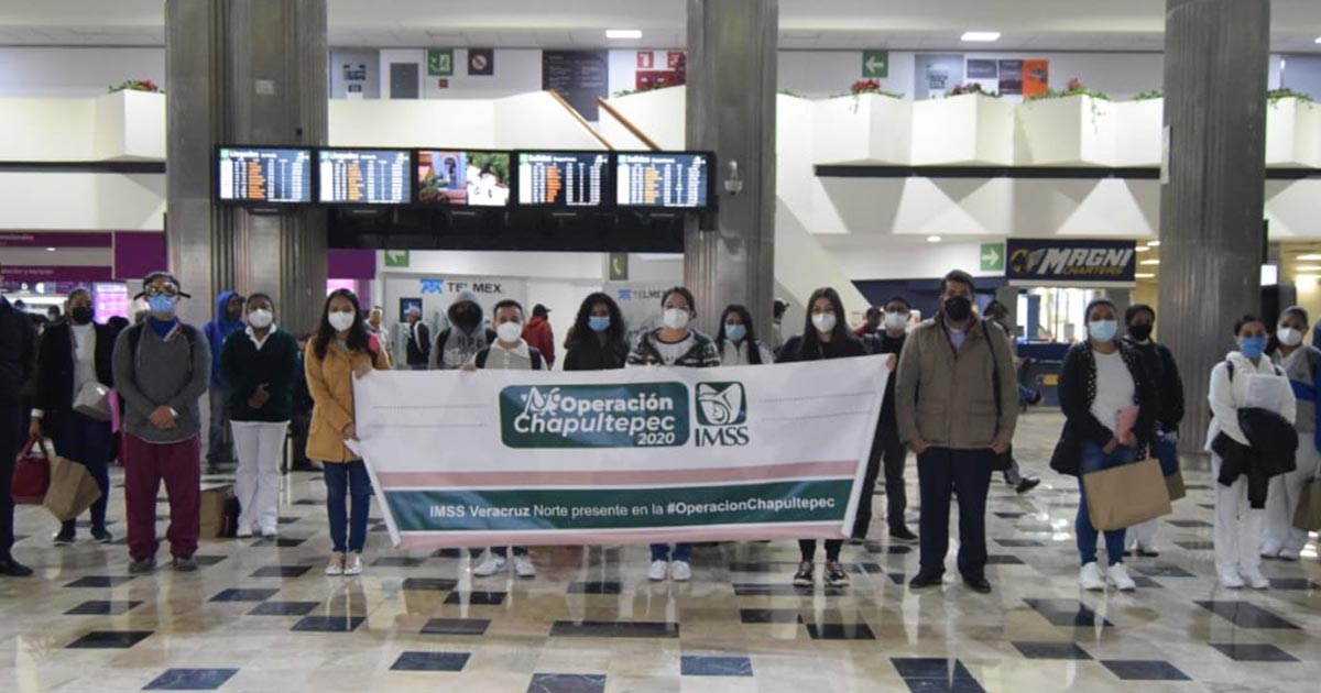 Veracruz Norte envía tercera brigada COVID por Operación Chapultepec