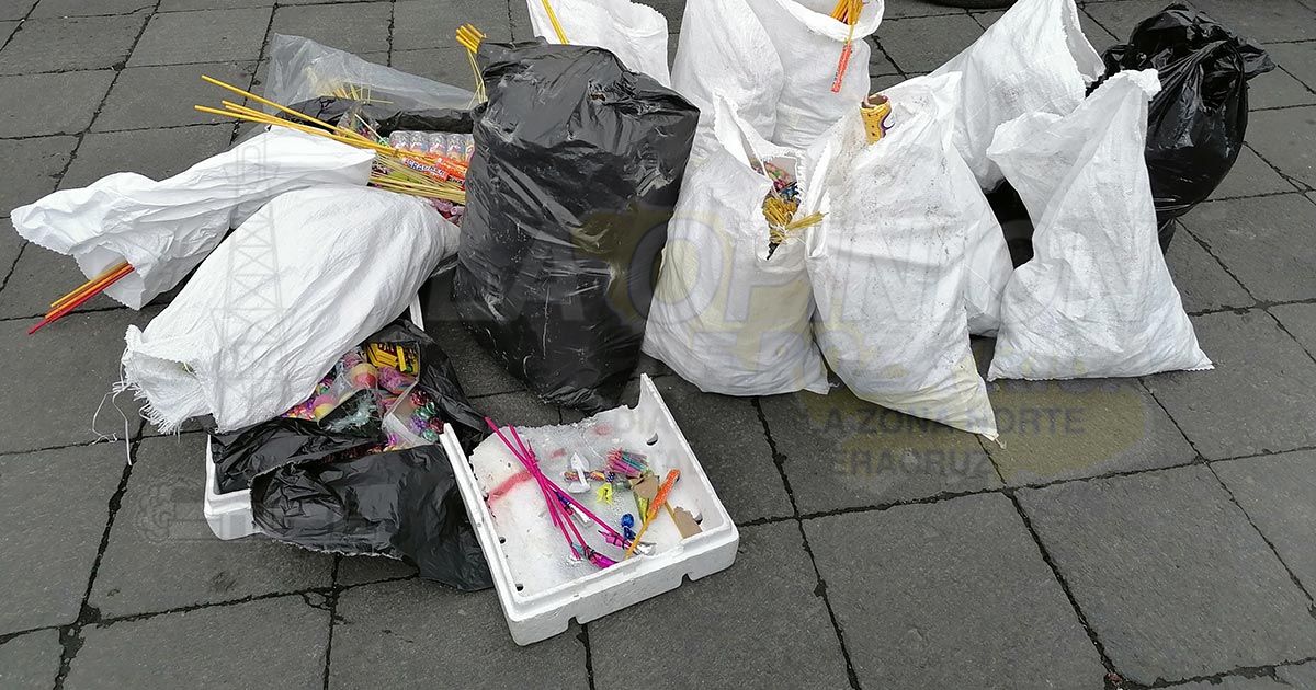 Suman más de 400 kilos de explosivo asegurado