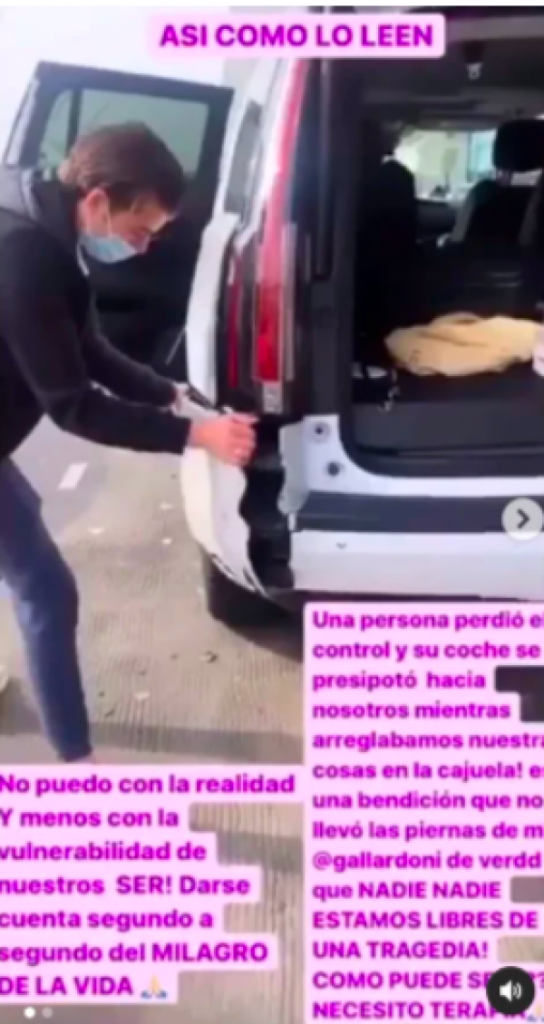 Ana Bárbara y su hijo sufren accidente automovilístico