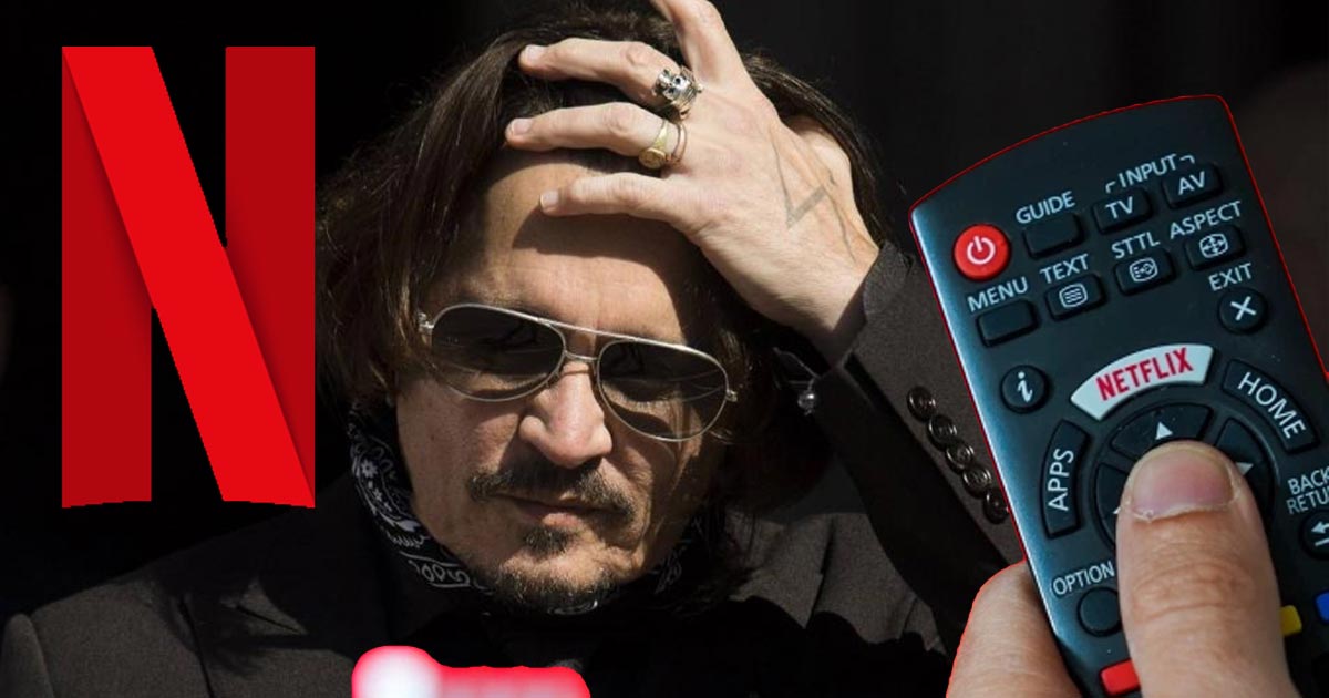 Netflix borra a Johnny Deep