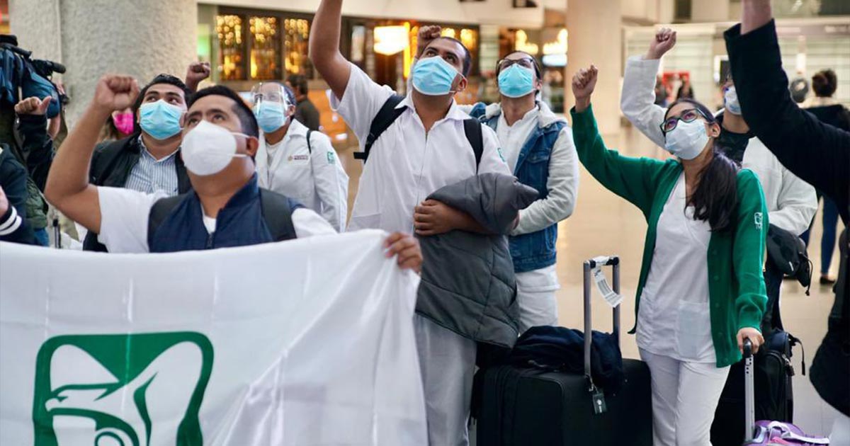 Sheinbaum agradece a médicos de estados