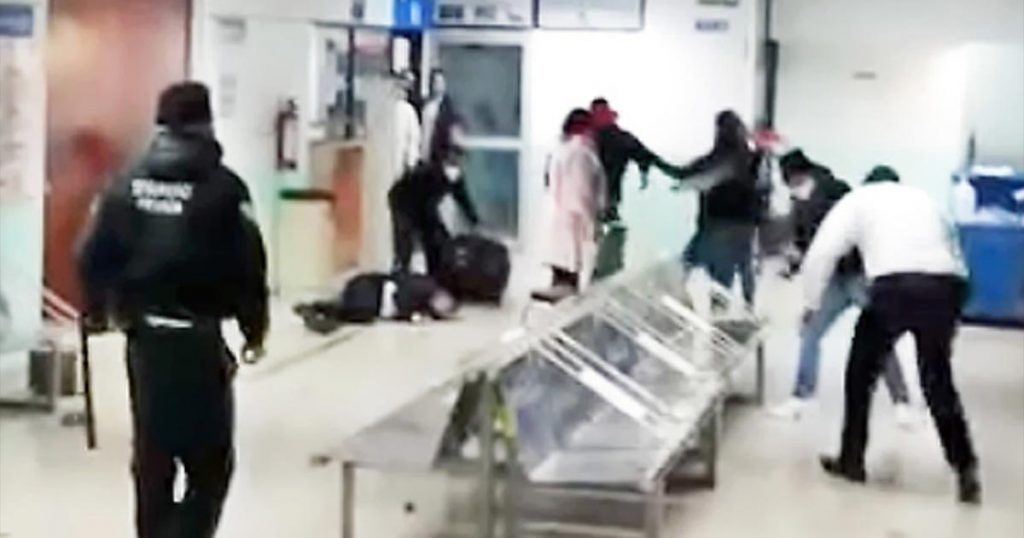 Enfermos de COVID-19 reciben momentos de alegría por Navidad