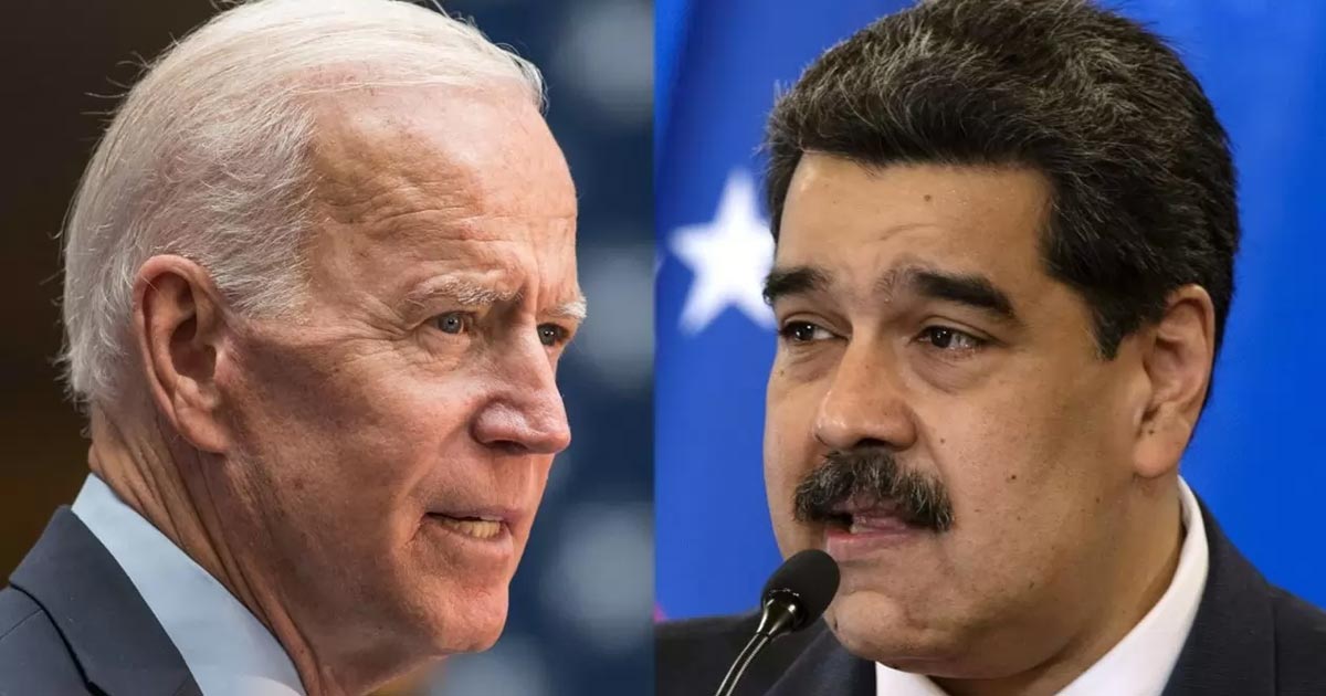 Biden, abierto a negociar con Maduro para remediar crisis en Venezuela