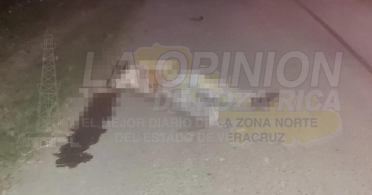 Muere al ser arrollado por un auto en Papantla