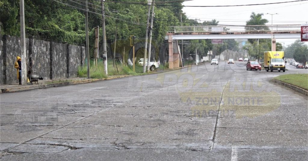 Continuarán trabajos en el bulevar Central Poniente, se pide comprensión de parte de los automovilistas