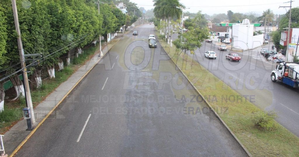 Continuarán trabajos en el bulevar Central Poniente, se pide comprensión de parte de los automovilistas