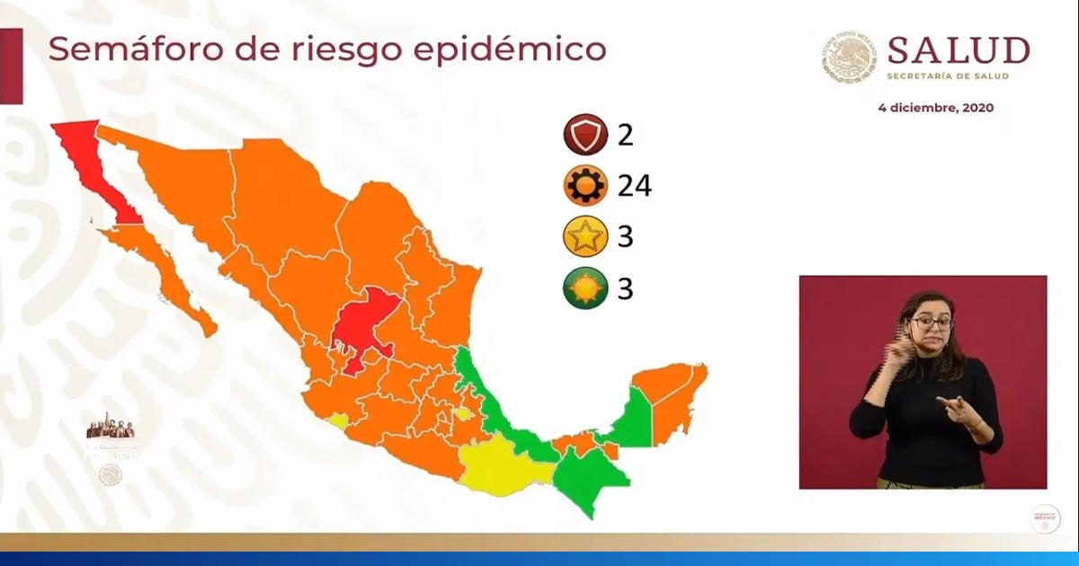 Veracruz, el tercer estado que alcanza el Semáforo Verde ante COVID-19